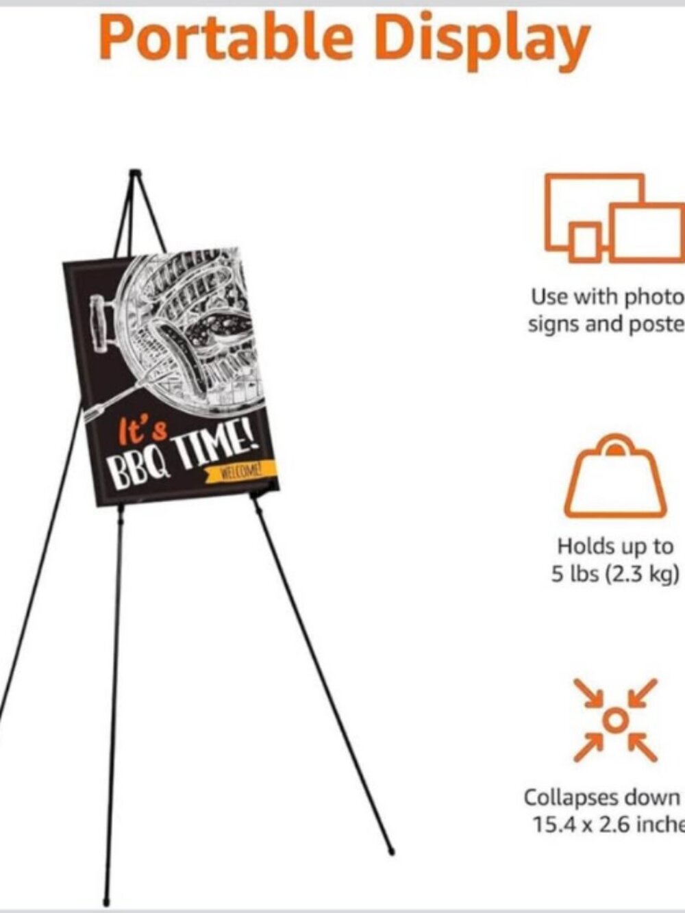 Amazon Basics Easel Display Stand